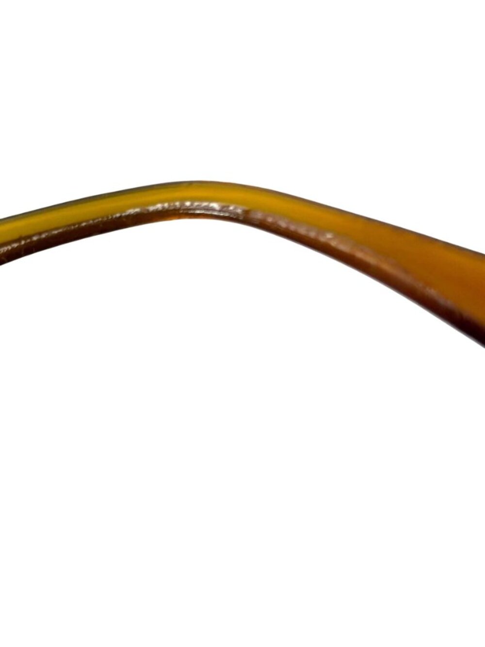 1970s Playboy 1024 Eyeglasses Frame Germany Honey Amber color - Picture 8 of 11